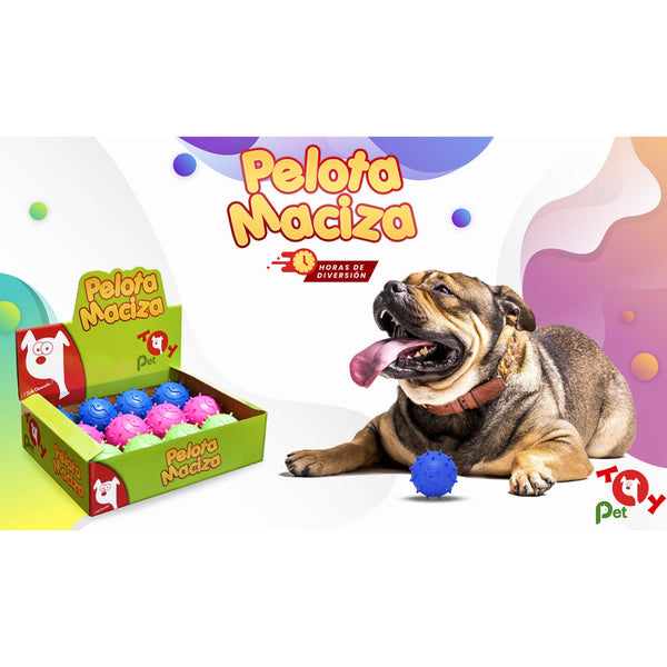 Juguete Bola Maciza Puntas Mediana