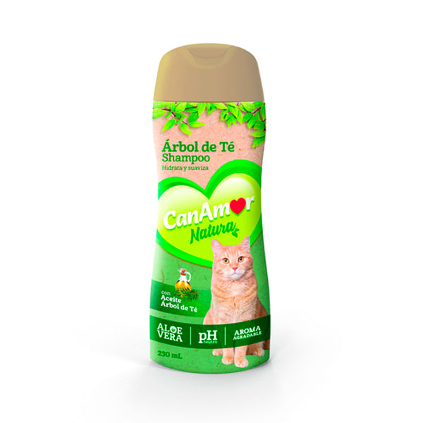 Shampoo Canamor Árbol De Té Gatos 230ml