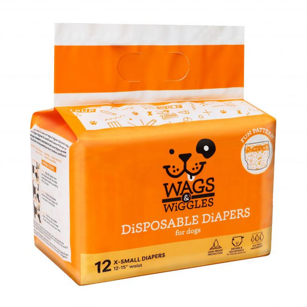 Pañales Para Perro Wags  Wiggles X-Small