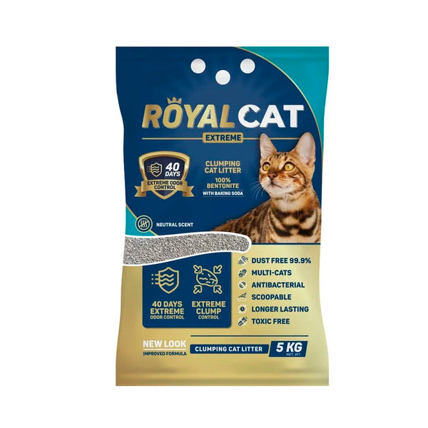 Arena Para Gato Royal Cat Sin Aroma 5Kg