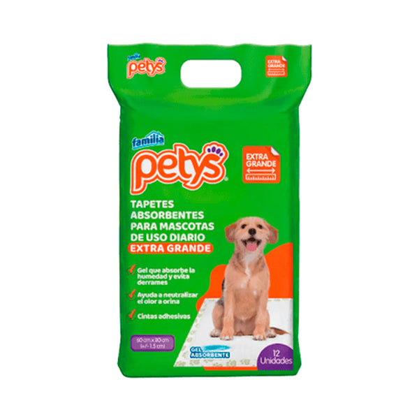 Tapetes Petys Extra Grandes  12 Und