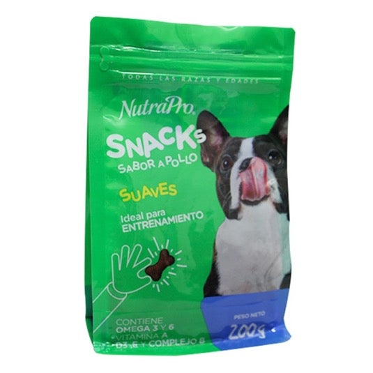 Snack para Perro NutraPro Suaves Pollo 200Gr