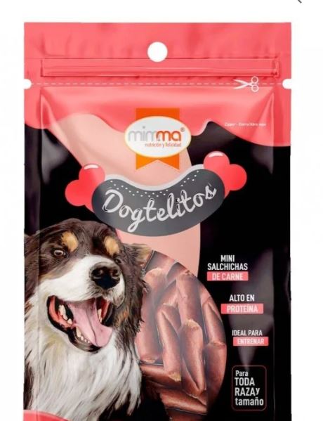 Snack para Perro Dogtelitos Mini Salchichas de Carne