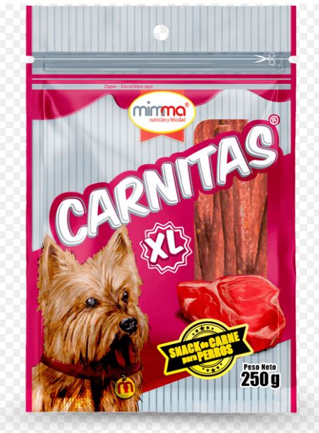 Snack para Perro Carnitas 250Gr