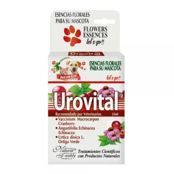 Urovital Gotas 25 ML|Medicamentos perros y gatos|Anipet Colombia