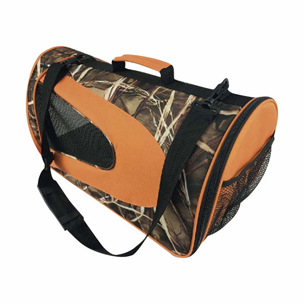 Bolso Transportador Naranja Camuflado - Bt-P024-1 | Accesorios Perros | Anipet Colombia