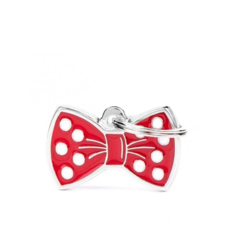 Placa ID My Family Corbatin Rojo | Accesorios Perros y Gatos | Anipet Colombia