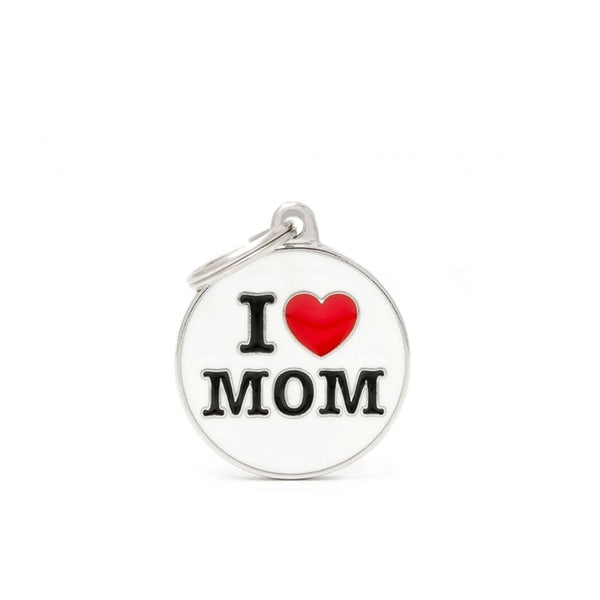 Placa ID My Family I Love Mom | Accesorios Perros y Gatos | Anipet Colombia