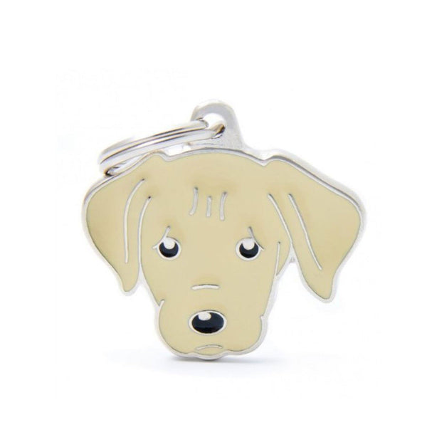 Placa ID My Family Labrador Amarillo | Accesorios Perros | Anipet Colombia