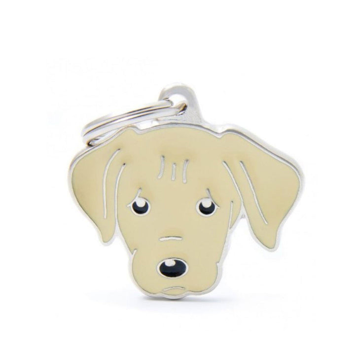 Placa ID My Family Labrador Amarillo | Accesorios Perros | Anipet Colombia