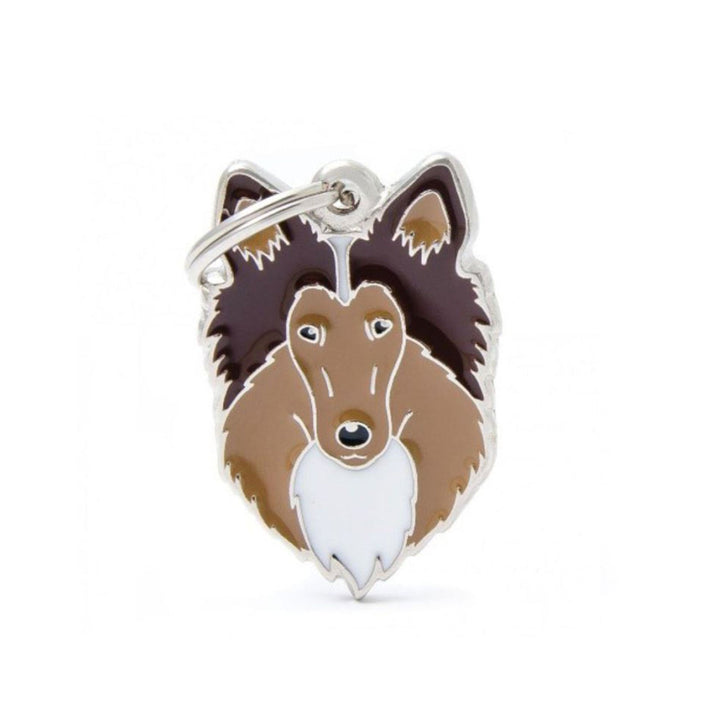 Placa ID My Family Pastor Collie | Accesorios Perros | Anipet Colombia