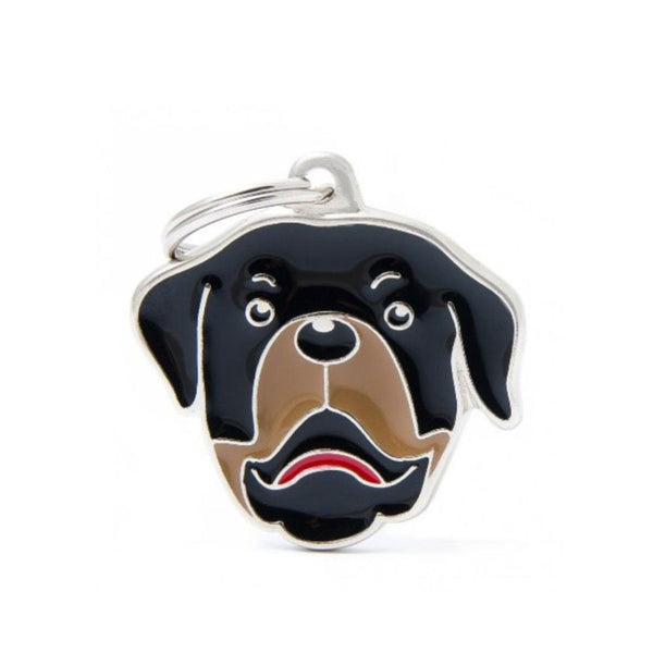 Placa ID My Family Rottweiler | Accesorios Perros | Anipet Colombia