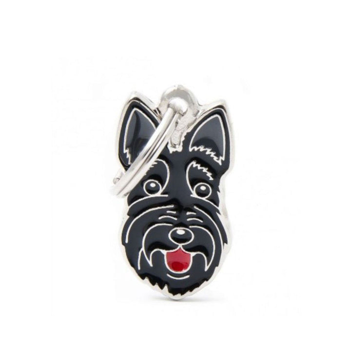 Placa ID My Family Terrier Escoces | Accesorios Perros | Anipet Colombia