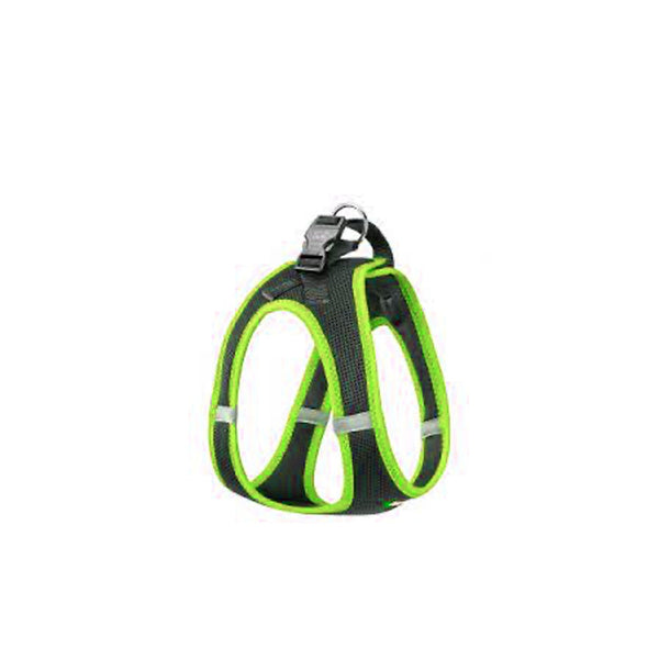 Pechera Perro Kaori Negro-Verde Talla Xs | Accesorios | Anipet Colombia