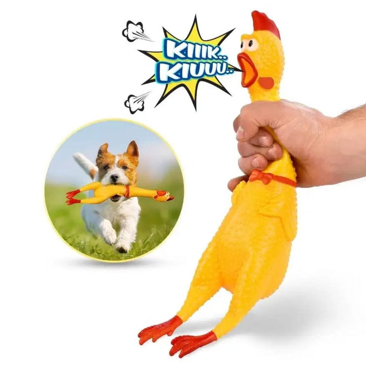 Juguete Pollo Chillon Grande | Accesorios | Anipet Colombia