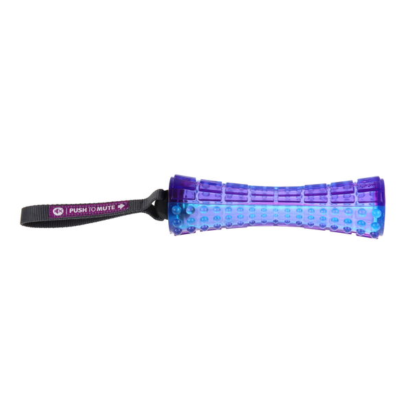 Juguete Gigwi Perro Jhonny Stick Push To Mute Púrpura Azul | Accesorios Perros | Anipet Colombia