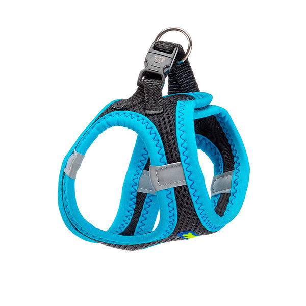 Pechera Perro Kaori M Negro Azul | Accesorios | Anipet Colombia