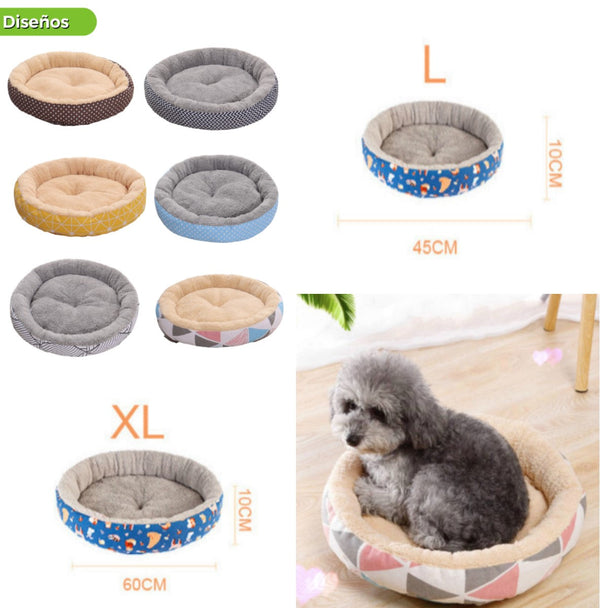 Cama Redonda Para Mascotas XL 60x10cm | Accesorios | Anipet Colombia