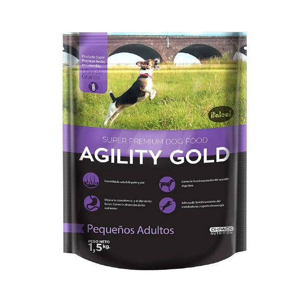 Alimento Para Perro Agility Gold Pequeños Adultos |Anipet Colombia