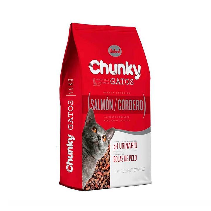 Alimento Para Gato Chunky Salmón Y Cordero  |Anipet Colombia