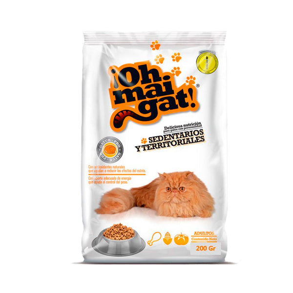 Alimento Para Gato Ohmaigat Sedentarios | Anipet Colombia