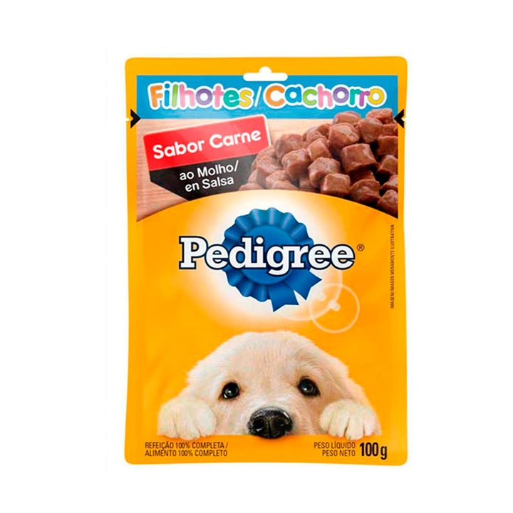 Alimento Húmedo para perro Pedigree Pouch Cachorro Carne  |Anipet Colombia