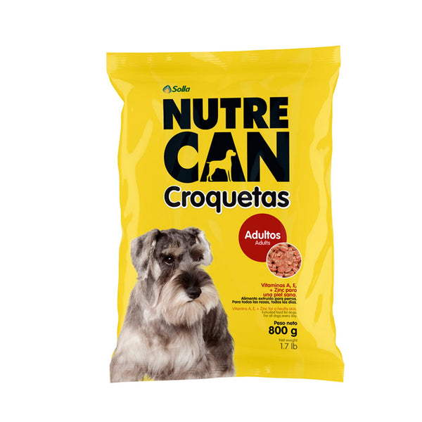 Alimento Para Perro Nutrecan Croquetas Adulto 800gr | Anipet Colombia
