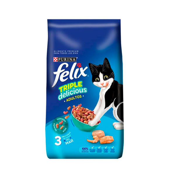 Alimento Para Gato Felix Alimento Seco Triple Delicious Mar | Anipet Colombia