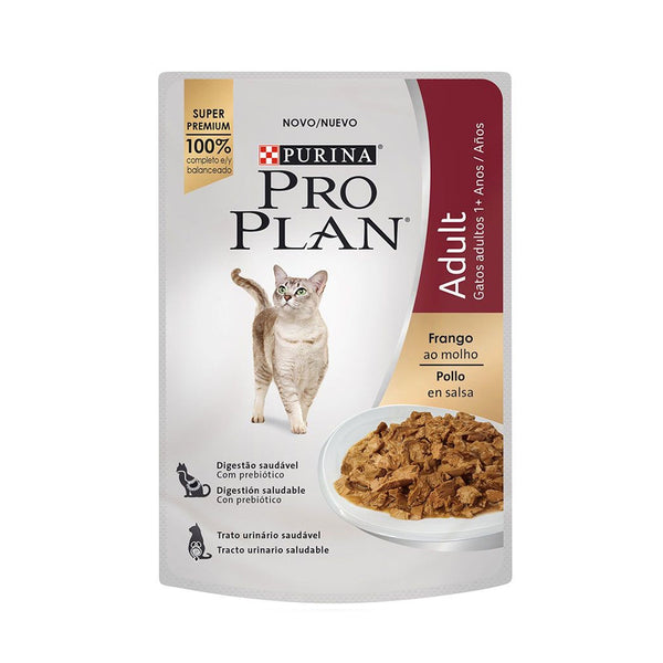 Alimento Húmedo Para Gato Pro Plan Adultos Pollo En Salsa  |Anipet Colombia