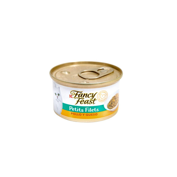 Alimento Húmedo Para Gato Fancy Feast Pollo Y Queso  |Anipet Colombia