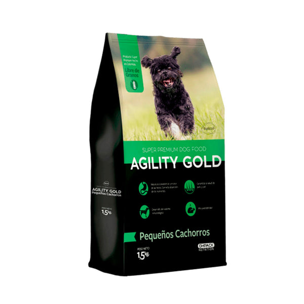 Alimento Para Perro Agility Gold Pequeños Cachorros  |Anipet Colombia