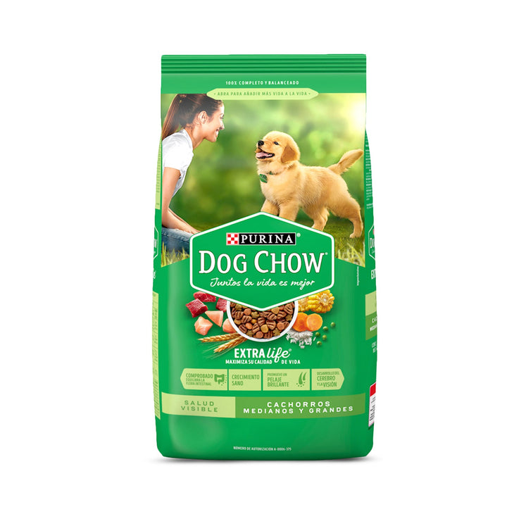 Alimento Para Perro Dog chow Salud Visible Cachorros Medianos Y Grandes | Anipet Colombia