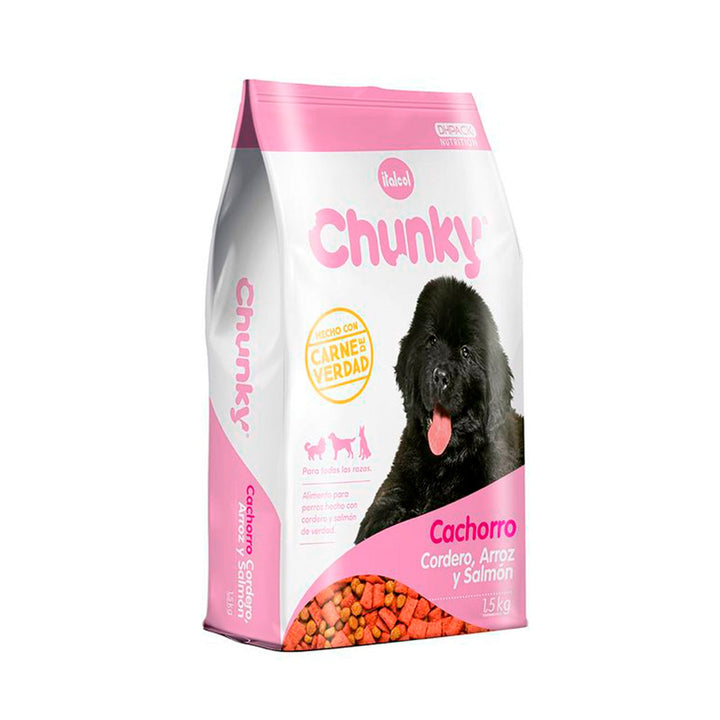 Alimento Para Perro Chunky Cachorro Cordero, Arroz Y Salmon  |Anipet Colombia