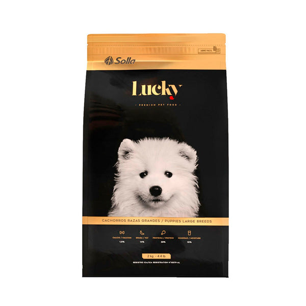 Alimento Para Perro Lucky Cachorros Razas Grandes 2 Kg | Anipet Colombia