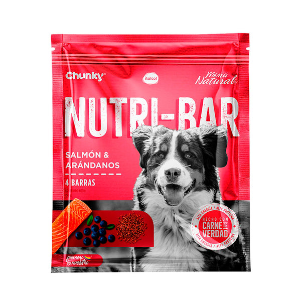 Alimento Para Perro Nutrí Bar Salmon Y Arándanos 150 Grs | Anipet Colombia