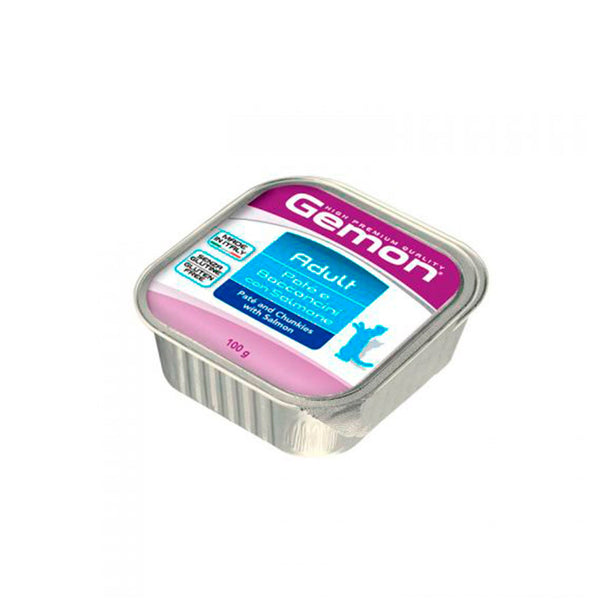 Alimento Húmedo Para Gatos Gemon Adultos Sabor A Salmon 100grs | Anipet Colombia