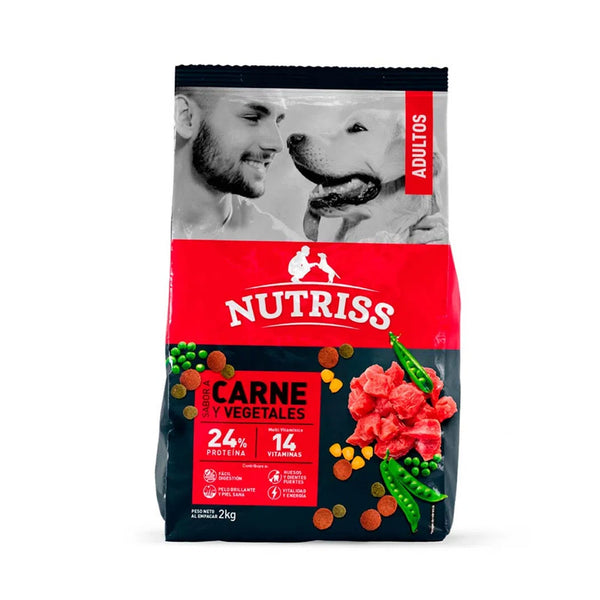 Alimento Para Perro Nutriss Adultos Carne Y Vegetales 2kg | Anipet Colombia