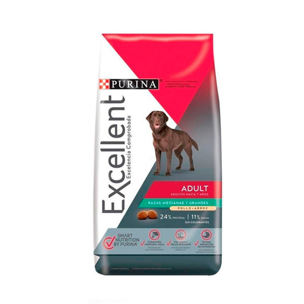 Alimento Para Perro Excellent Adultos Razas Medianas |Anipet Colombia