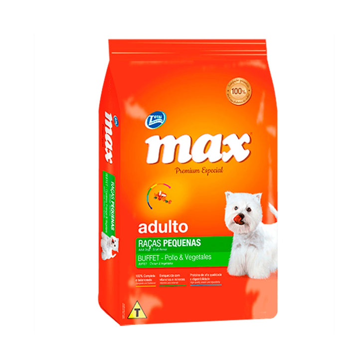 Alimento Para Perro Total Max Premium Especial Adulto Razas Pequeñas Pollo  |Anipet Colombia