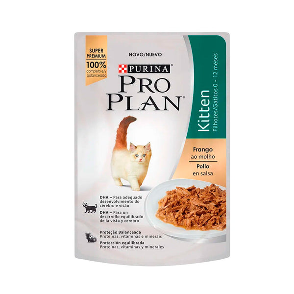 Alimento Húmedo Para Gatito Pro Plan Kitten Pollo 85 gr | Anipet Colombia