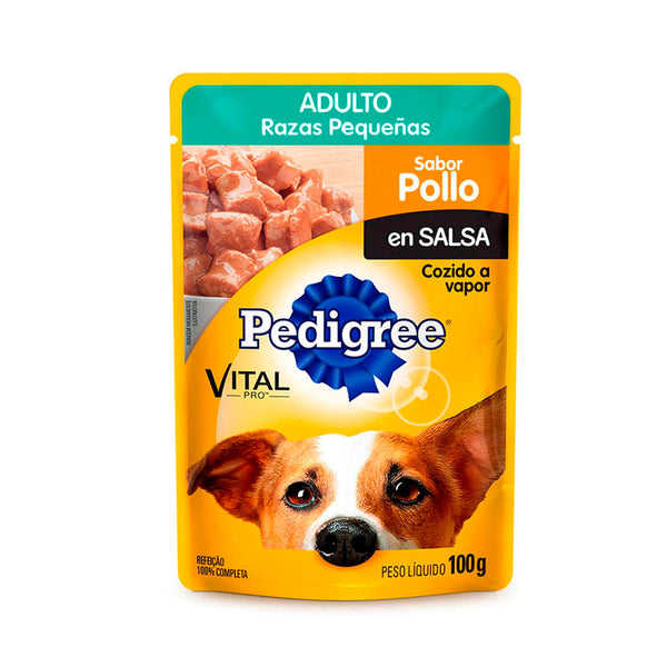 Alimento Húmedo Para Perro Pedigree Pouch Adulto Raza Pequeña Pollo  |Anipet Colombia