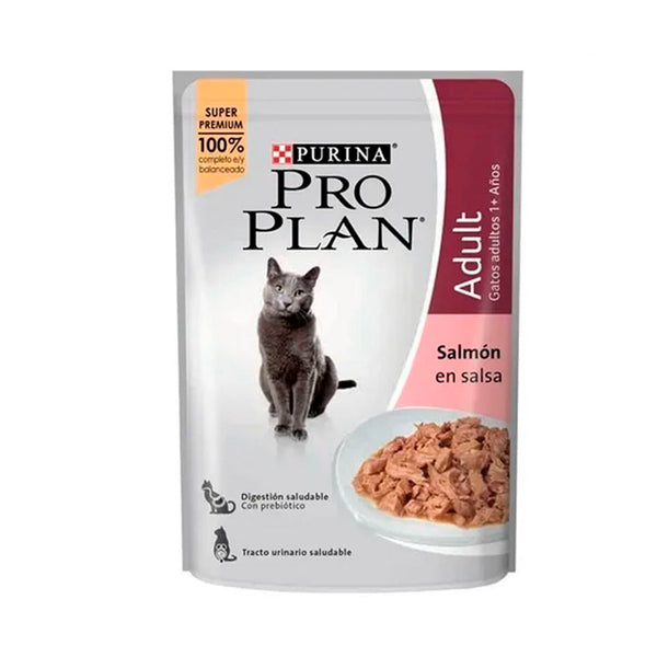 Alimento Húmedo Para Gato Pro Plan Adultos Salmon en Salsa |Anipet Colombia