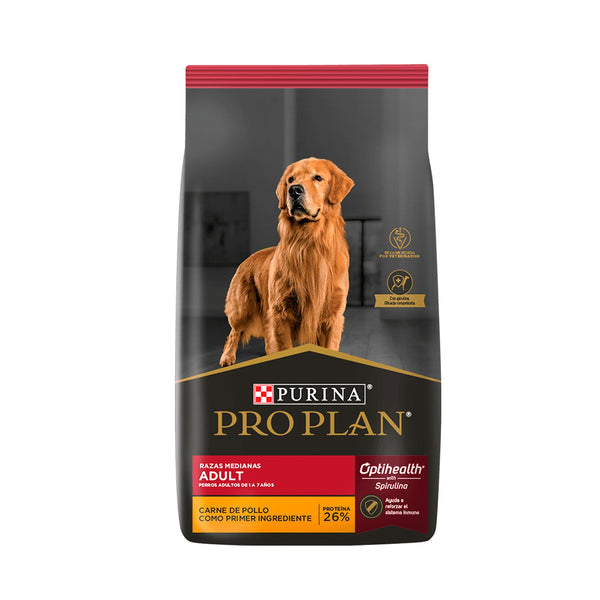 Alimento Para Perro Pro Plan Adulto Raza Mediana 1-7  |Anipet Colombia