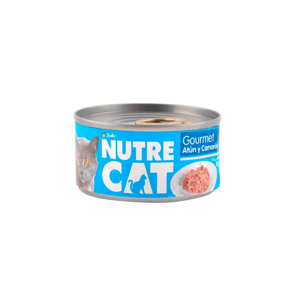 Alimento Húmedo Para Gato  Nutrecat  Gourmet Atún y Camarón  |Anipet Colombia