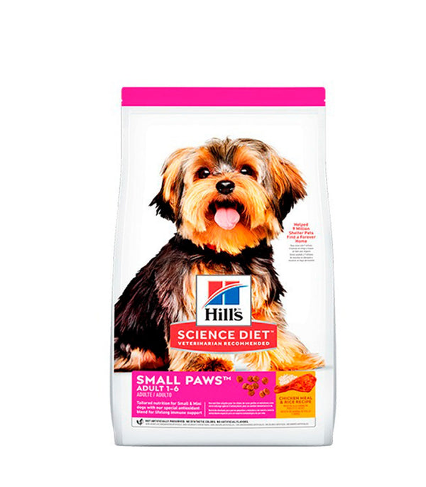 Alimento Para Perro Hills Small Paws Adultos 1-6 Pollo |Anipet Colombia