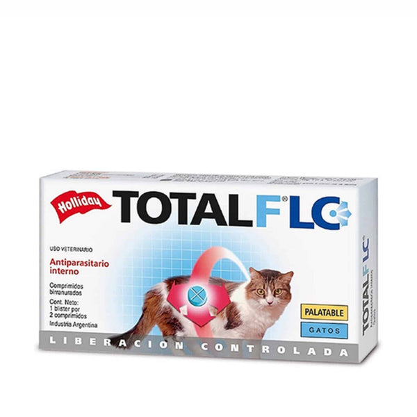 Antiparasitario Gatos Total Flc 2 Comprimidos|Medicamentos perros y gatos|Anipet Colombia