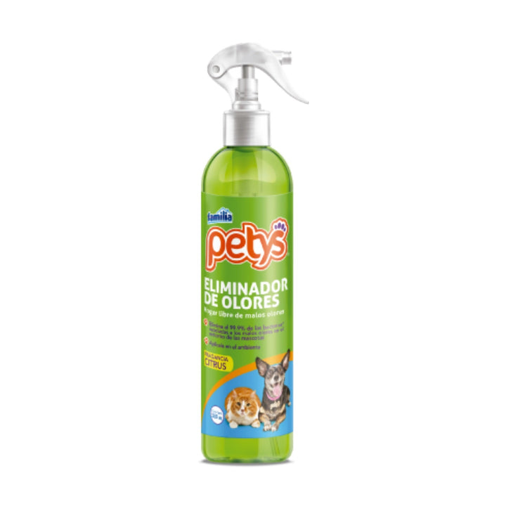 Eliminador de Olores Petys  280ml | Cuidado e Higiene | Anipet Colombia