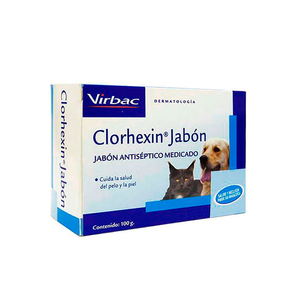 Jabon Clorhexin 100gr | Cuidado e Higiene | Anipet Colombia