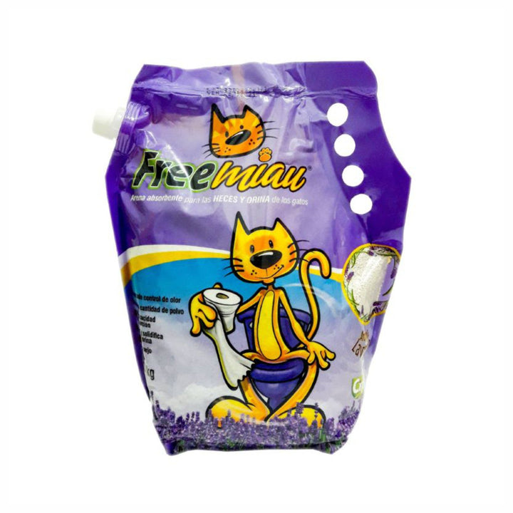 Arena Para Gato Lavanda Freemiau 10Kg | Cuidado e Higiene | Anipet Colombia