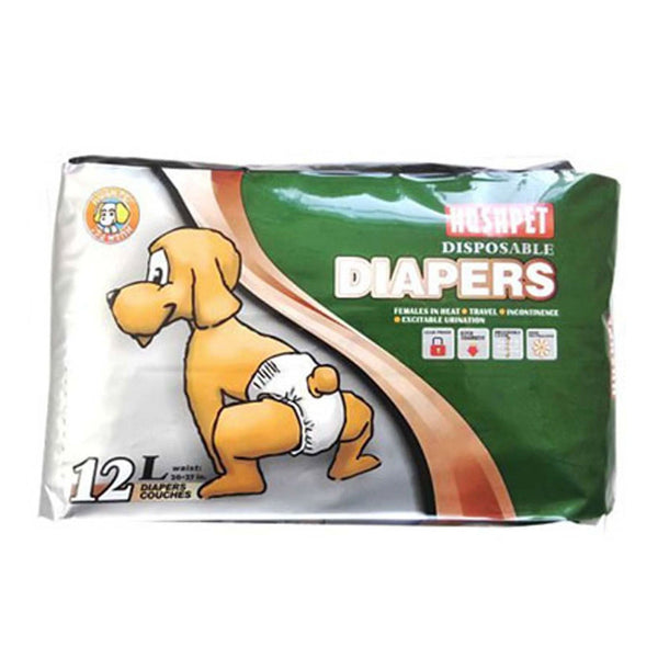 Pañales Desechables Diapers  12 Uds Talla - L | Cuidado e Higiene | Anipet Colombia